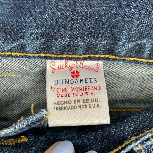 Lucky Brand Bootcut Tripper Jeans Women's Size 38 High Rise Cotton Denim Blue - Picture 6 of 12